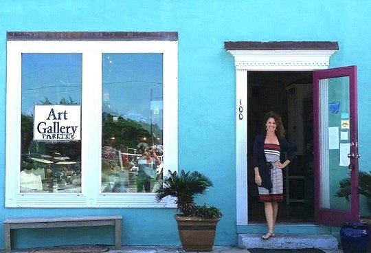 Marissa welcomes you to Down Creek Gallery.